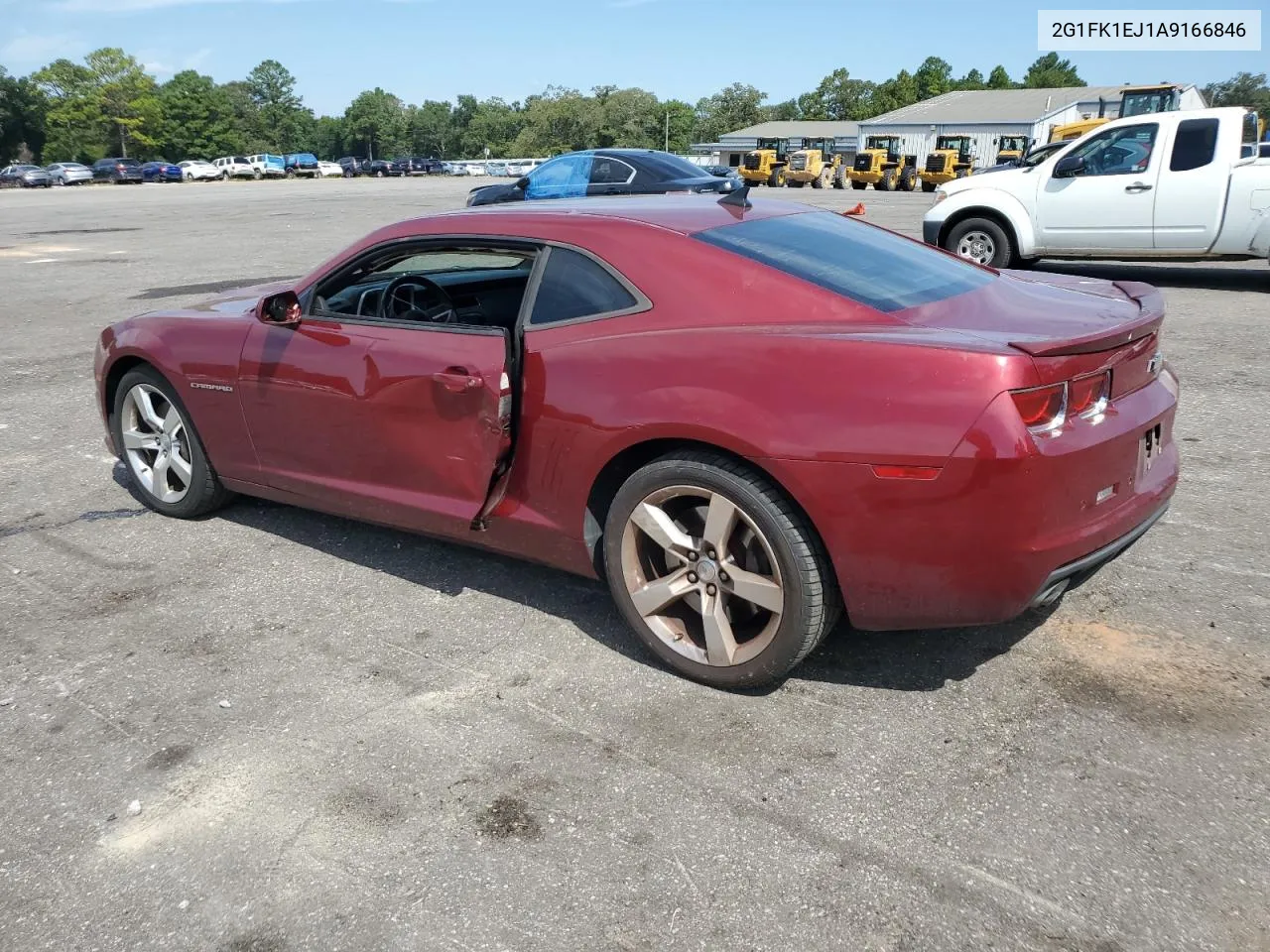 2G1FK1EJ1A9166846 2010 Chevrolet Camaro Ss