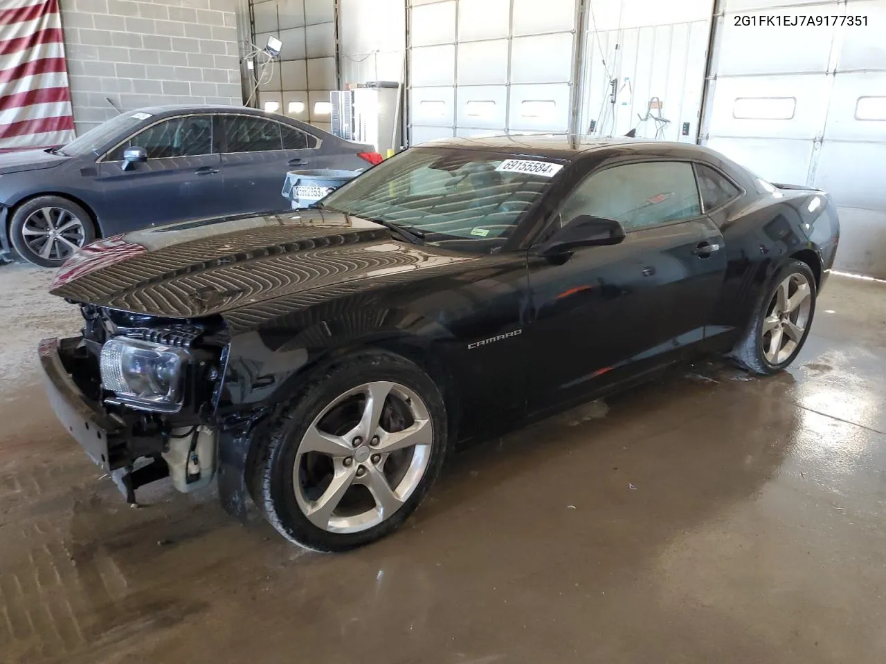 2G1FK1EJ7A9177351 2010 Chevrolet Camaro Ss