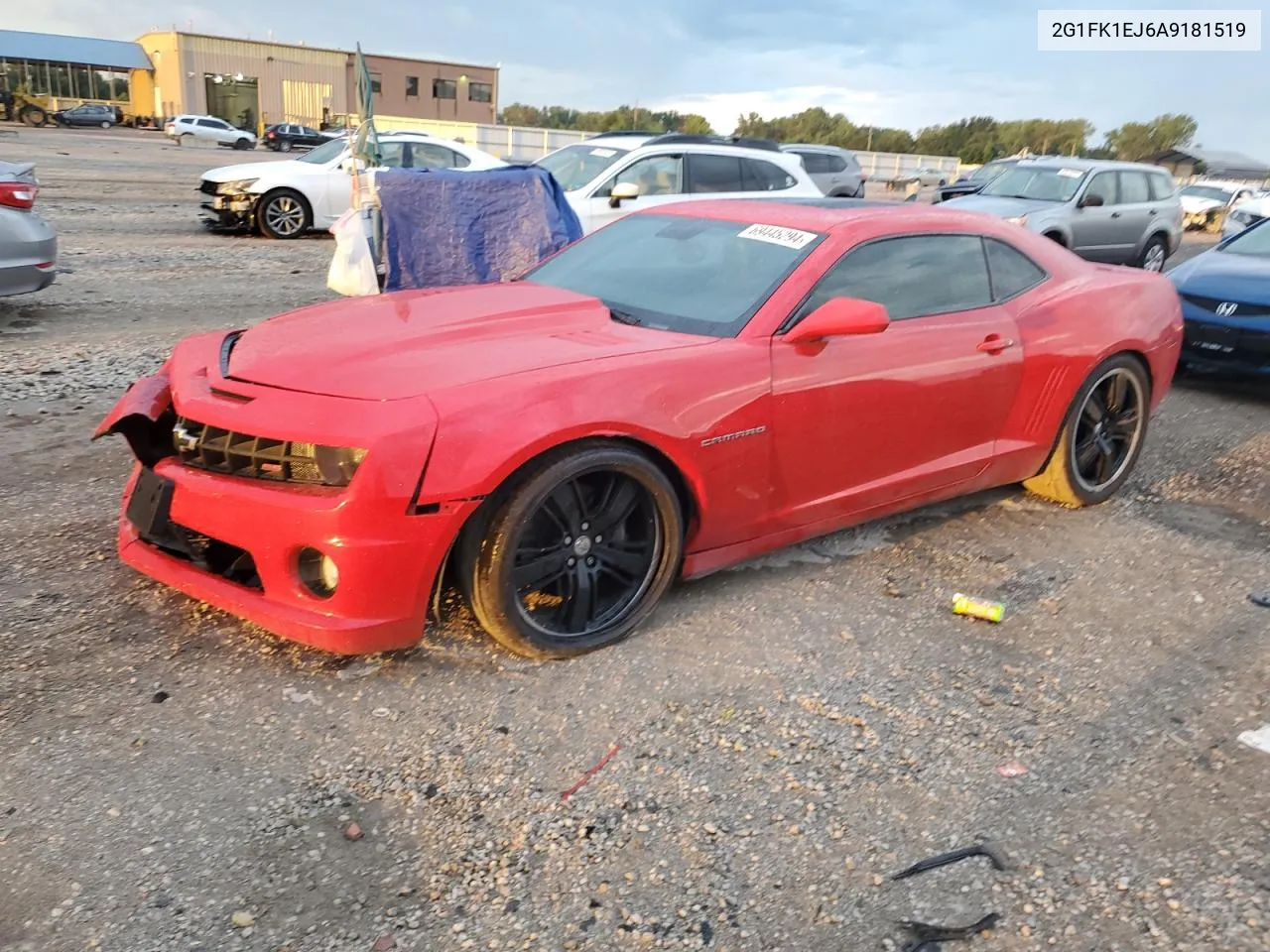 2010 Chevrolet Camaro Ss VIN: 2G1FK1EJ6A9181519 Lot: 69445294