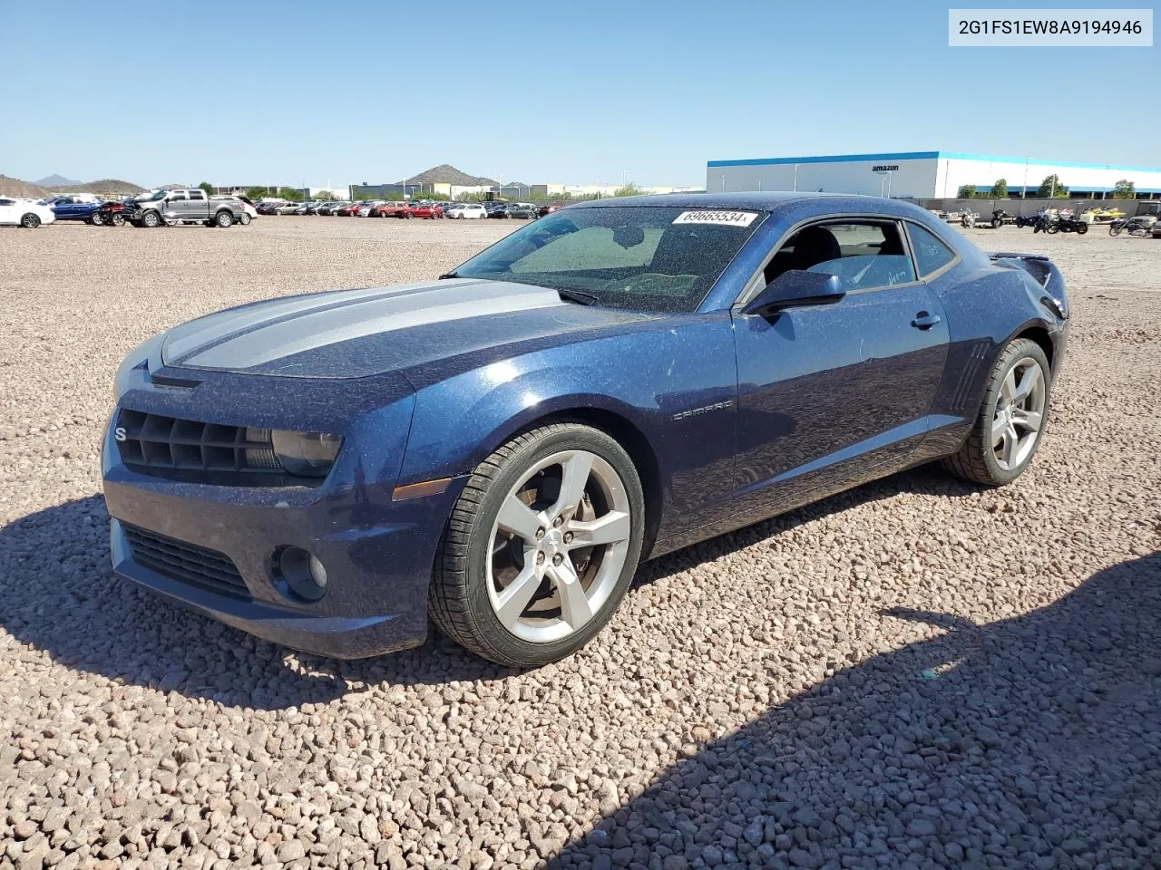 2010 Chevrolet Camaro Ss VIN: 2G1FS1EW8A9194946 Lot: 69665534