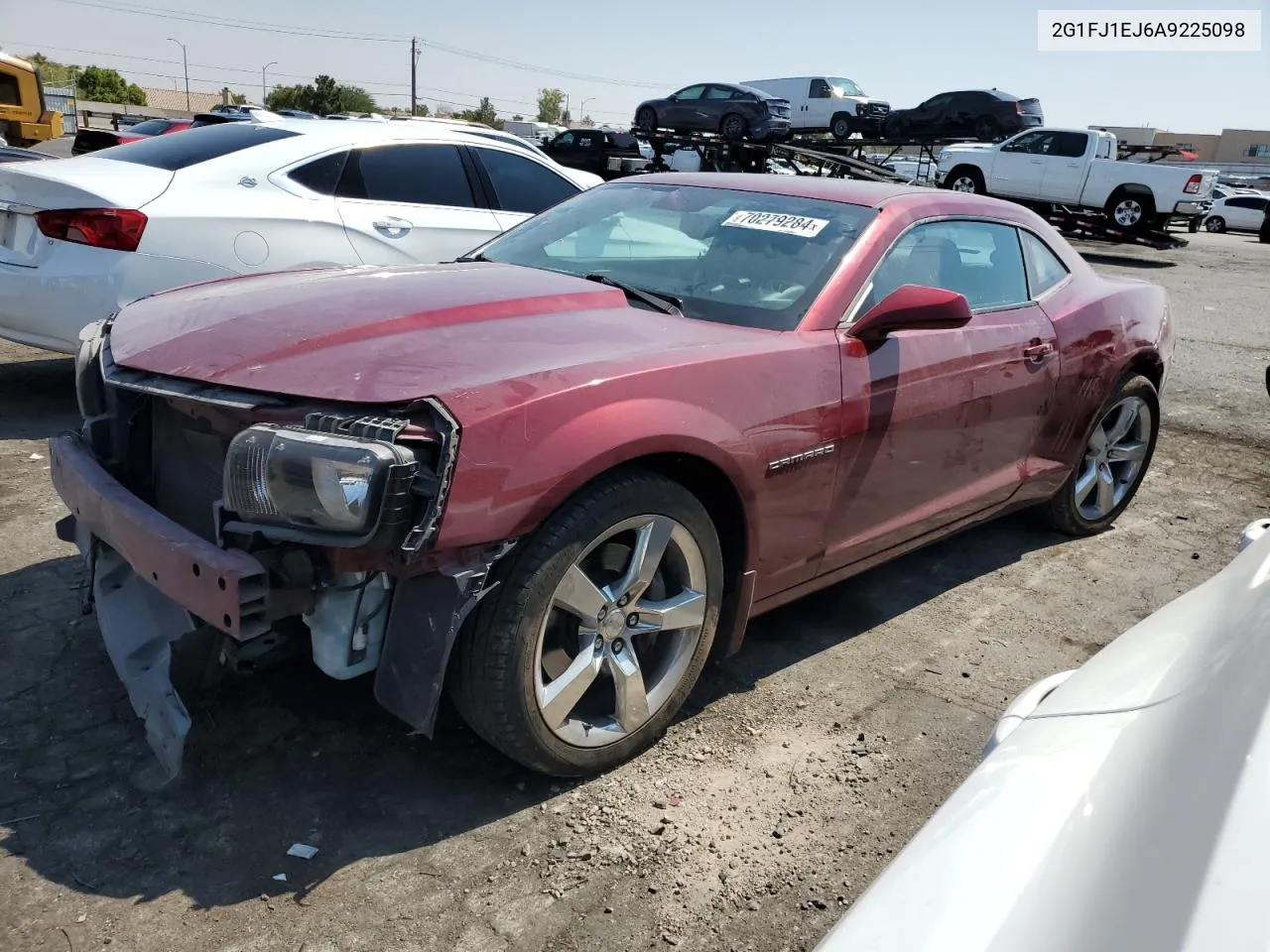 2G1FJ1EJ6A9225098 2010 Chevrolet Camaro Ss