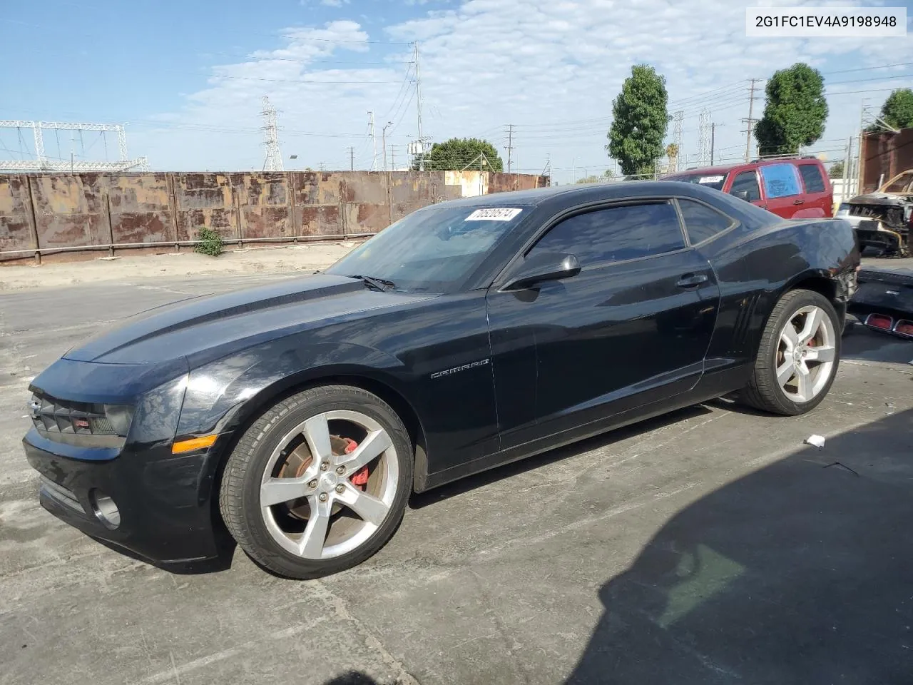 2010 Chevrolet Camaro Lt VIN: 2G1FC1EV4A9198948 Lot: 70520574