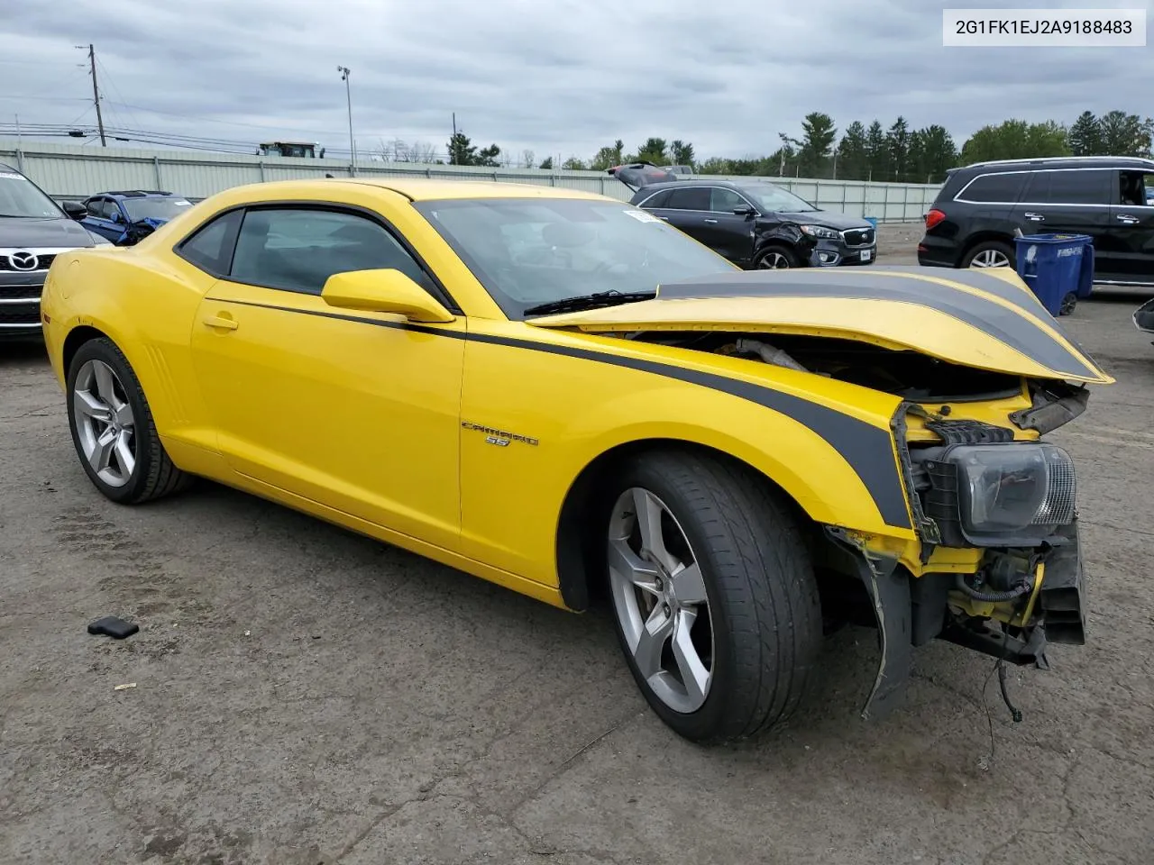 2010 Chevrolet Camaro Ss VIN: 2G1FK1EJ2A9188483 Lot: 70608774