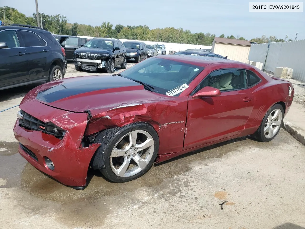 2G1FC1EV0A9201845 2010 Chevrolet Camaro Lt