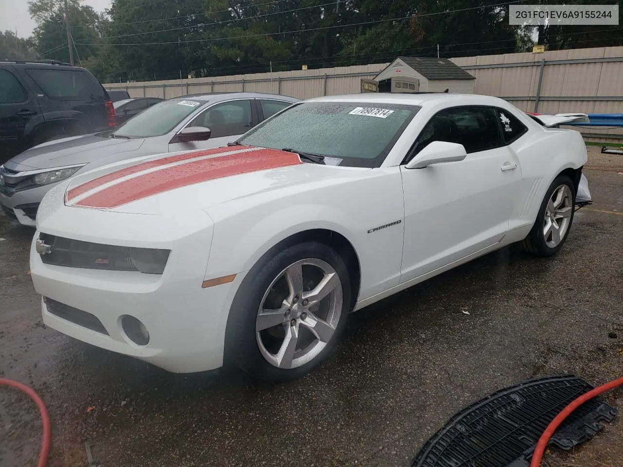 2010 Chevrolet Camaro Lt VIN: 2G1FC1EV6A9155244 Lot: 70987814