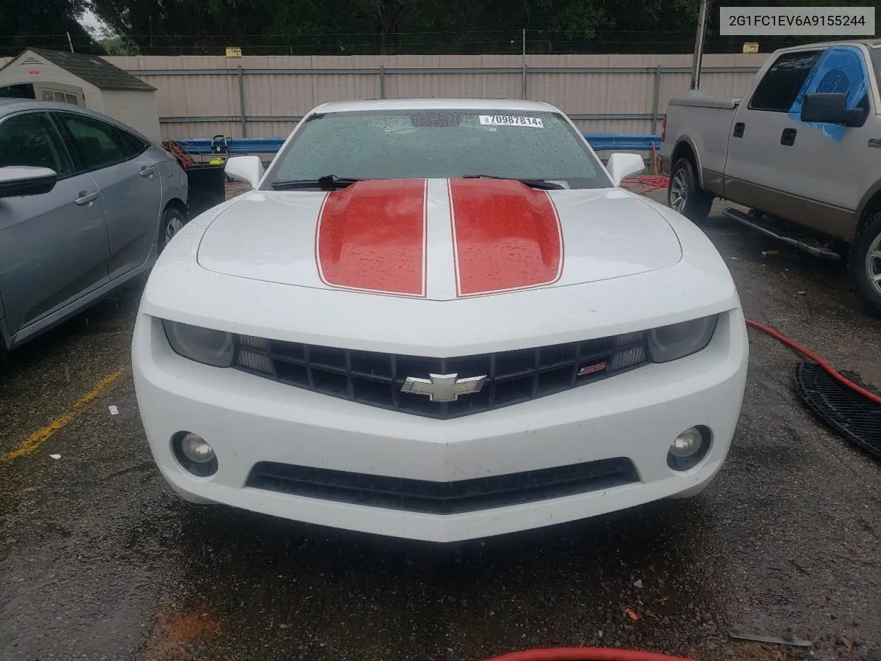 2010 Chevrolet Camaro Lt VIN: 2G1FC1EV6A9155244 Lot: 70987814