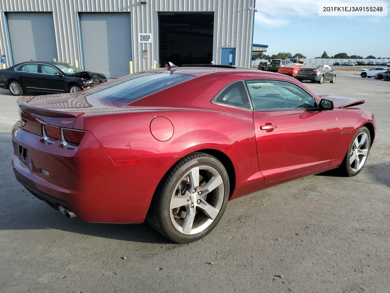 2010 Chevrolet Camaro Ss VIN: 2G1FK1EJ3A9155248 Lot: 72260634