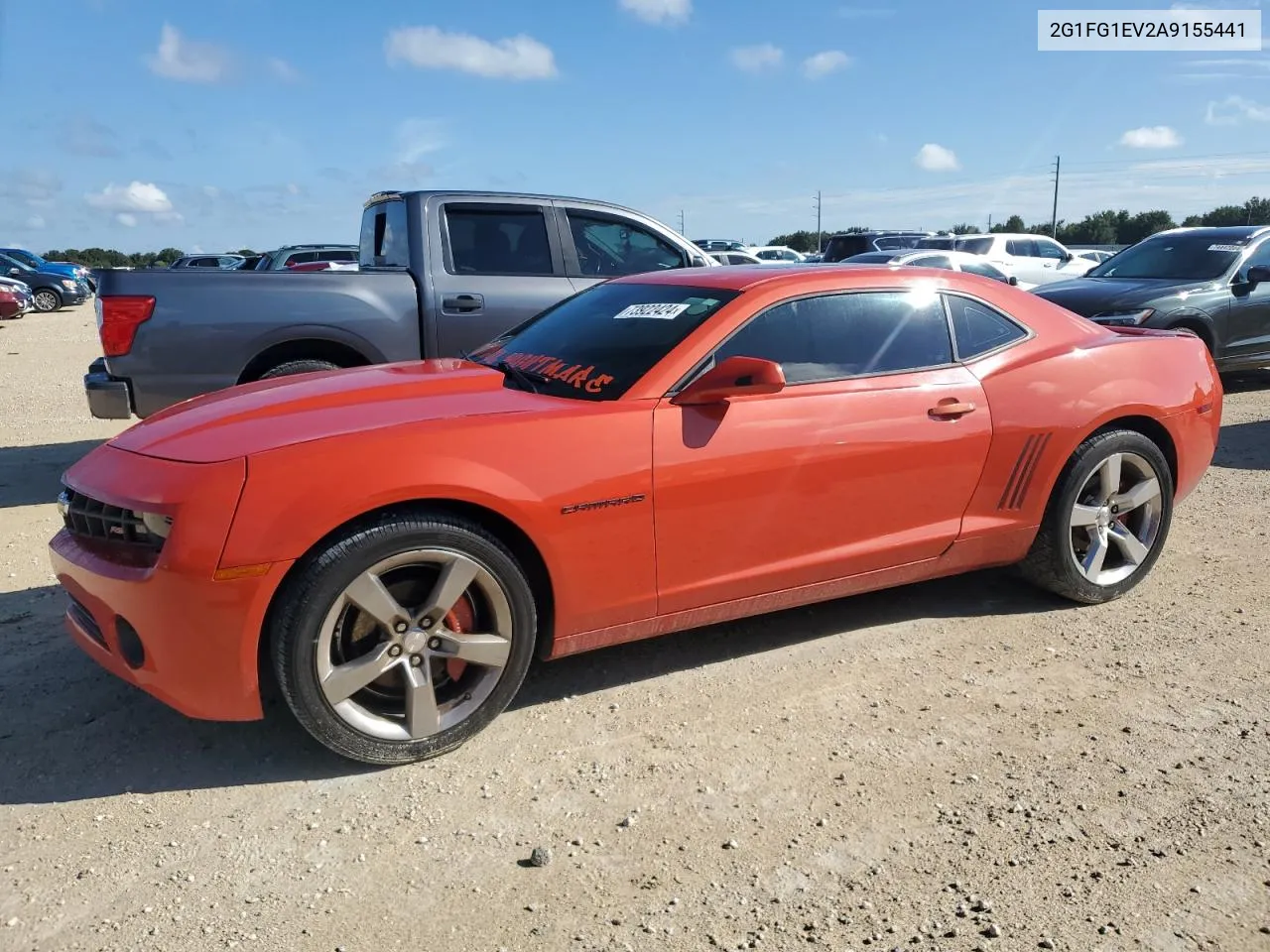 2010 Chevrolet Camaro Lt VIN: 2G1FG1EV2A9155441 Lot: 73922424