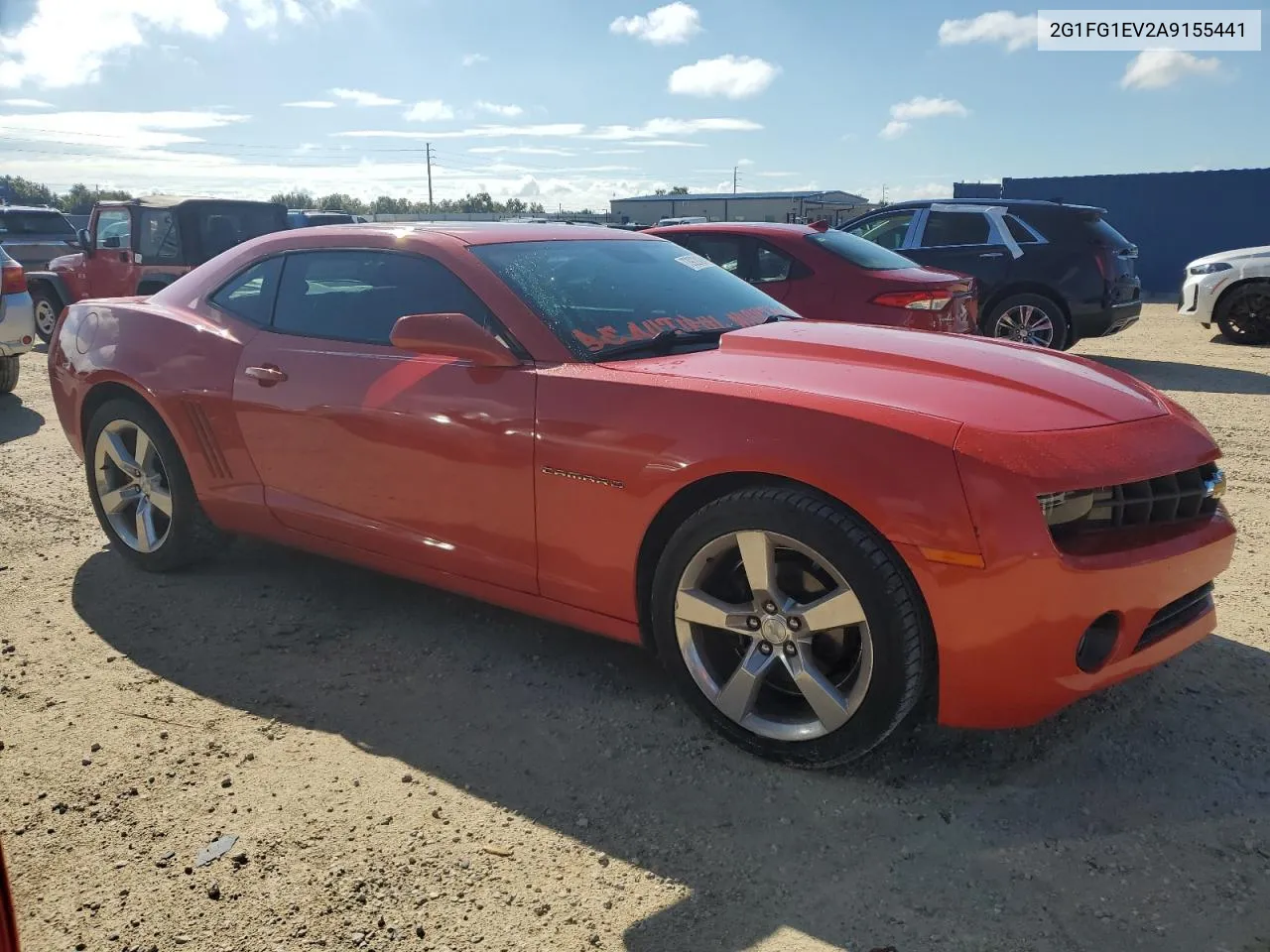 2010 Chevrolet Camaro Lt VIN: 2G1FG1EV2A9155441 Lot: 73922424