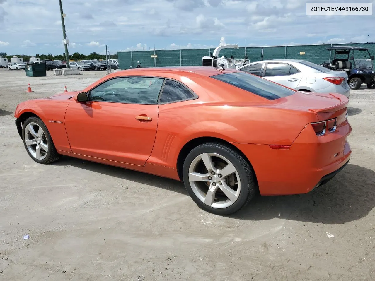 2010 Chevrolet Camaro Lt VIN: 2G1FC1EV4A9166730 Lot: 74248074