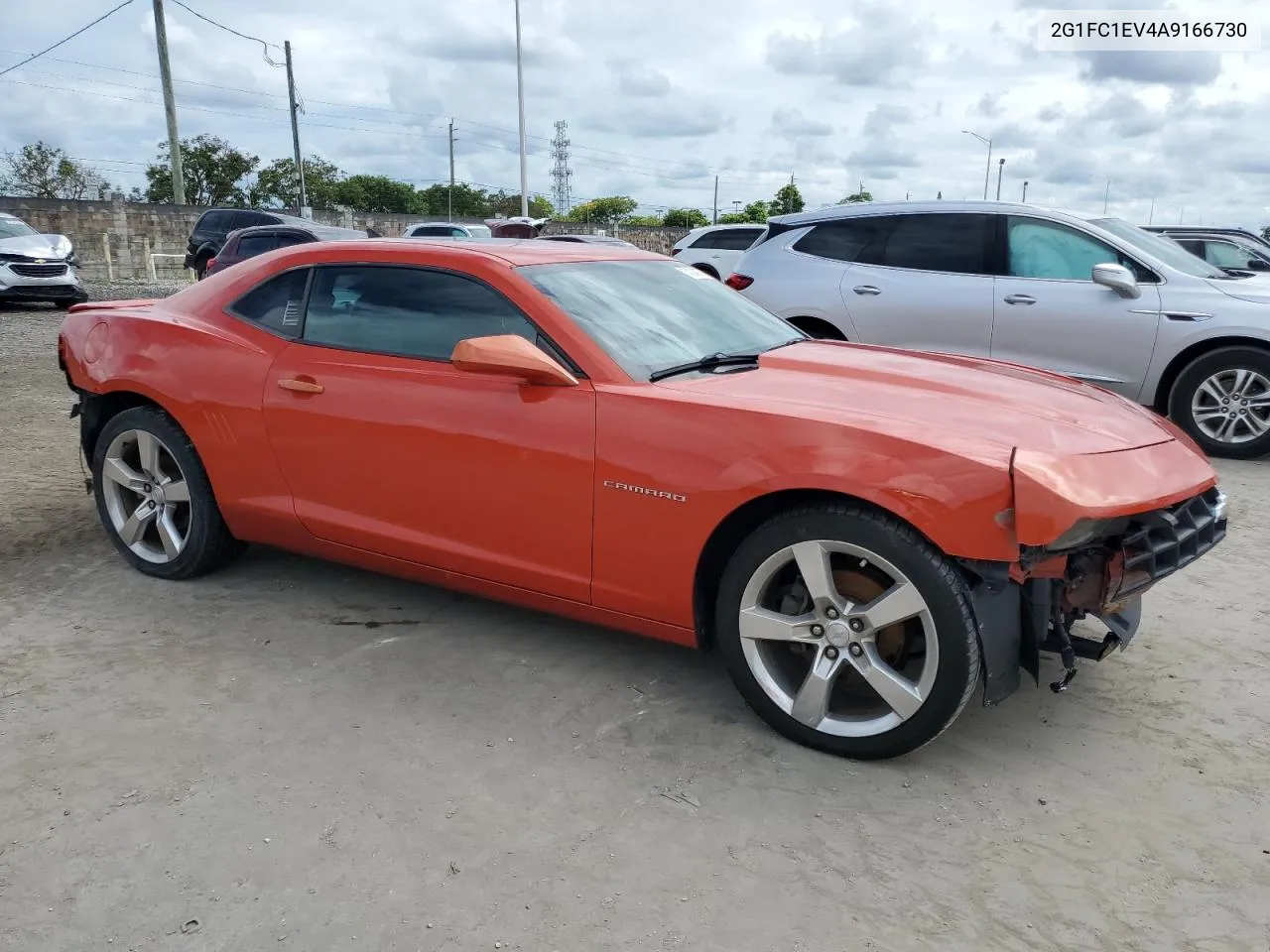 2010 Chevrolet Camaro Lt VIN: 2G1FC1EV4A9166730 Lot: 74248074