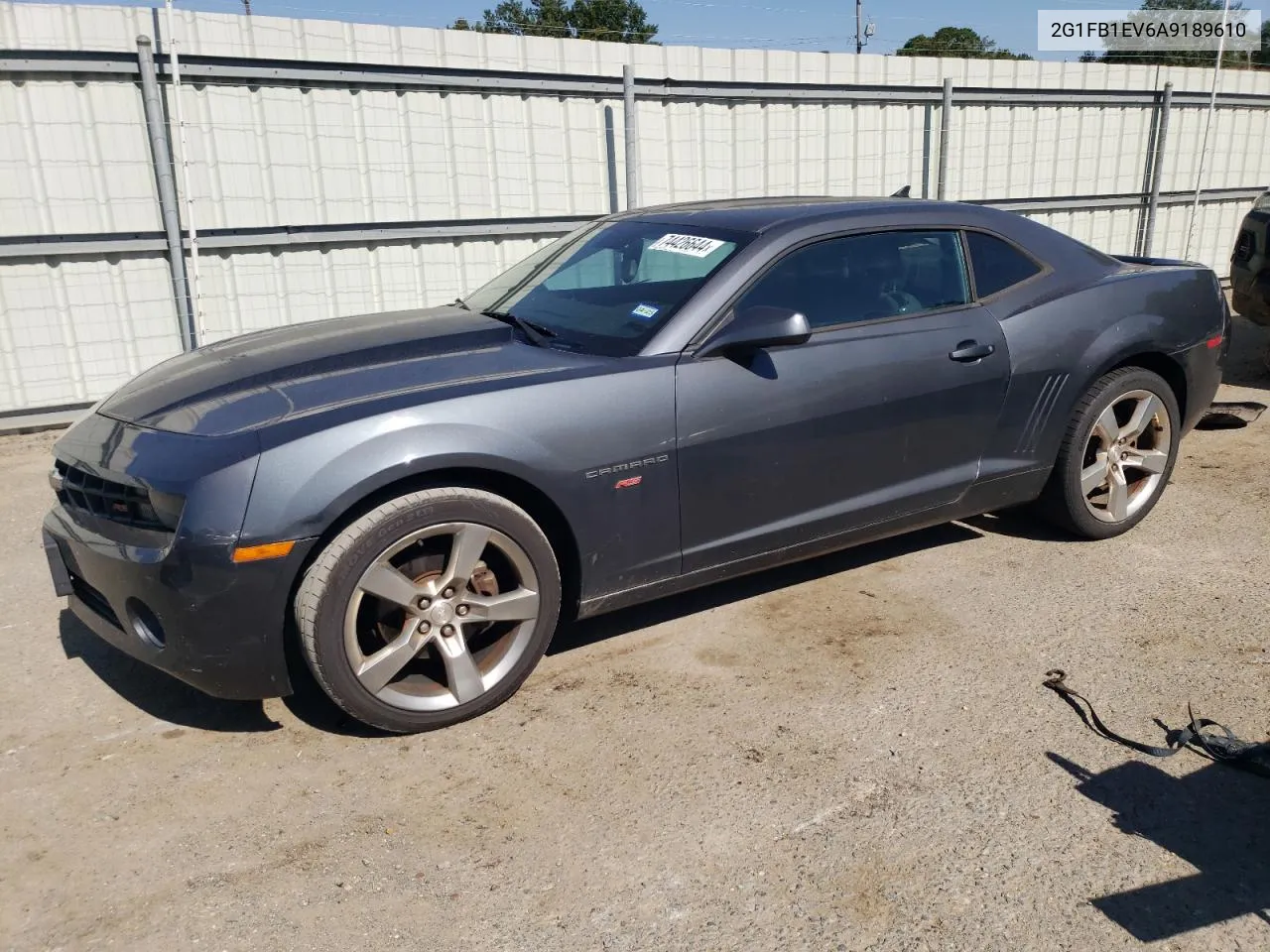 2G1FB1EV6A9189610 2010 Chevrolet Camaro Lt