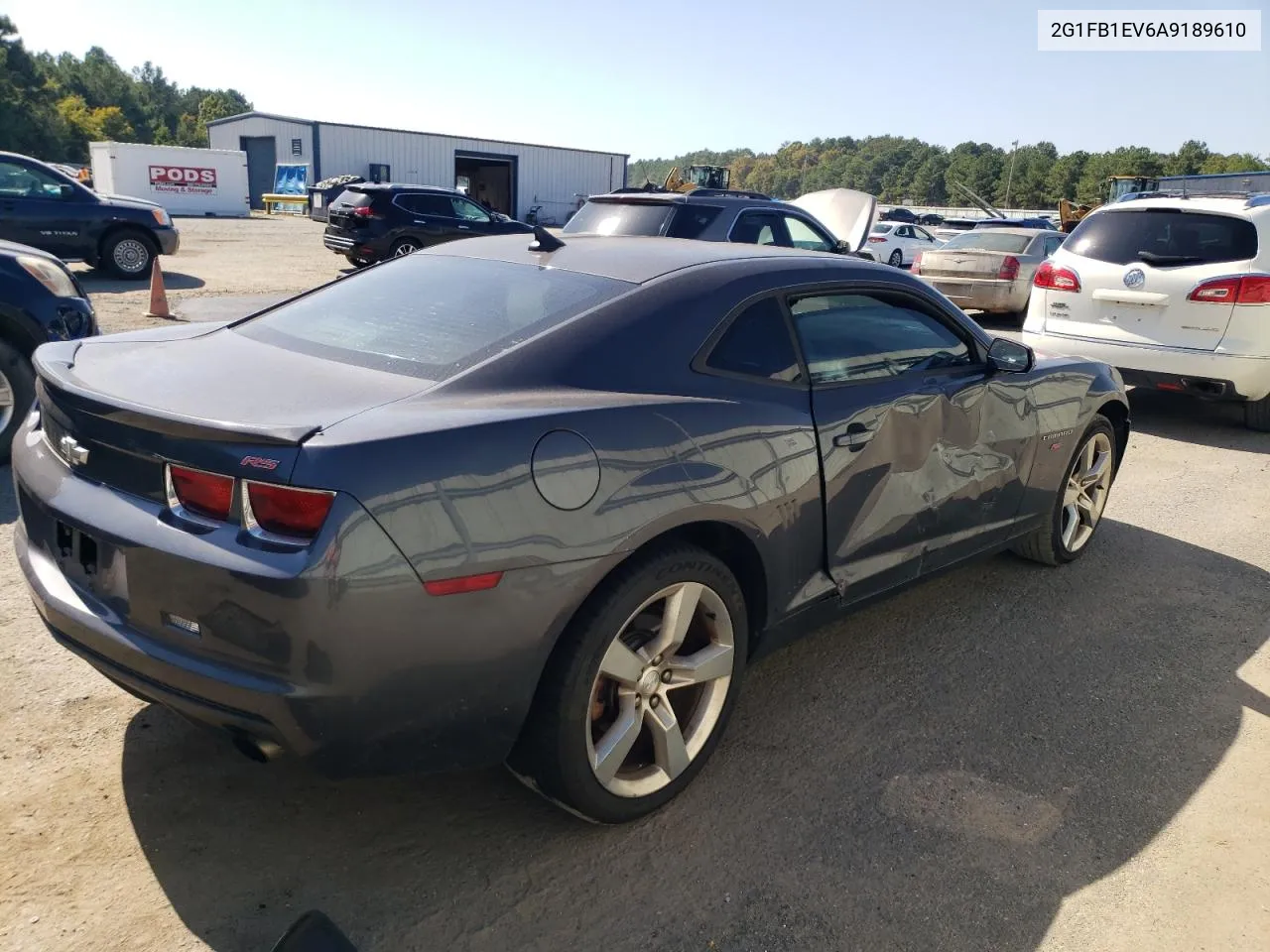 2G1FB1EV6A9189610 2010 Chevrolet Camaro Lt