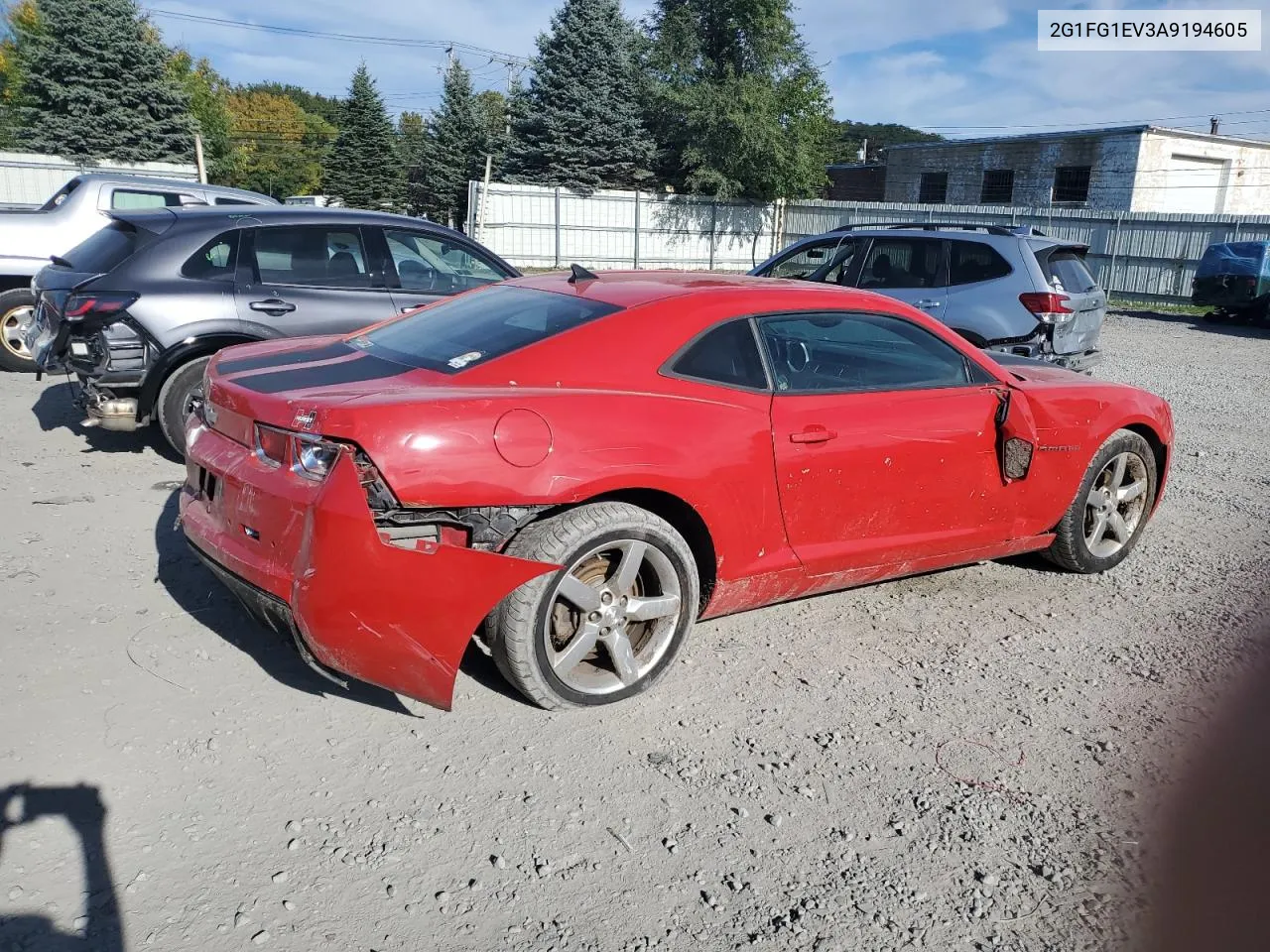 2010 Chevrolet Camaro Lt VIN: 2G1FG1EV3A9194605 Lot: 74501964