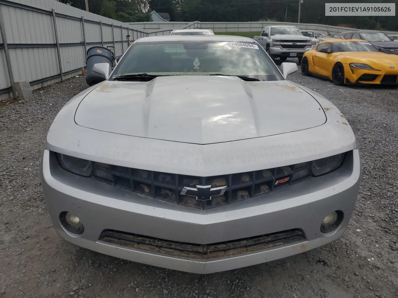 2010 Chevrolet Camaro Lt VIN: 2G1FC1EV1A9105626 Lot: 74604094