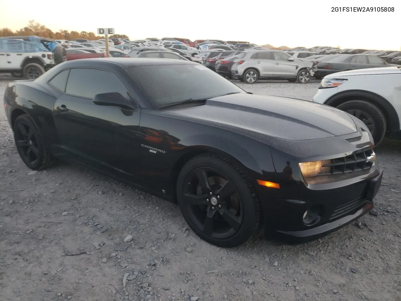 2010 Chevrolet Camaro Ss VIN: 2G1FS1EW2A9105808 Lot: 75020954