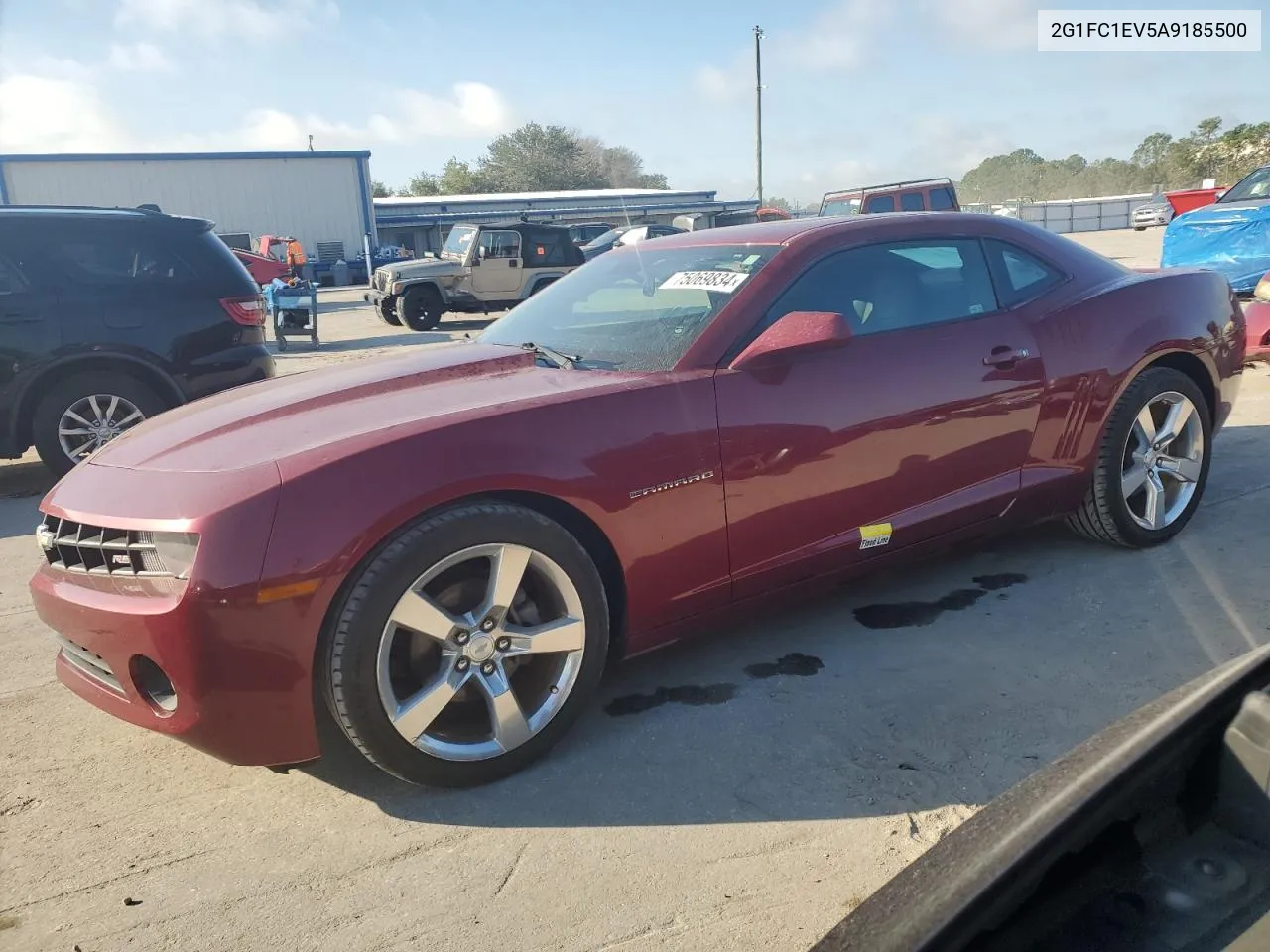 2010 Chevrolet Camaro Lt VIN: 2G1FC1EV5A9185500 Lot: 75069834