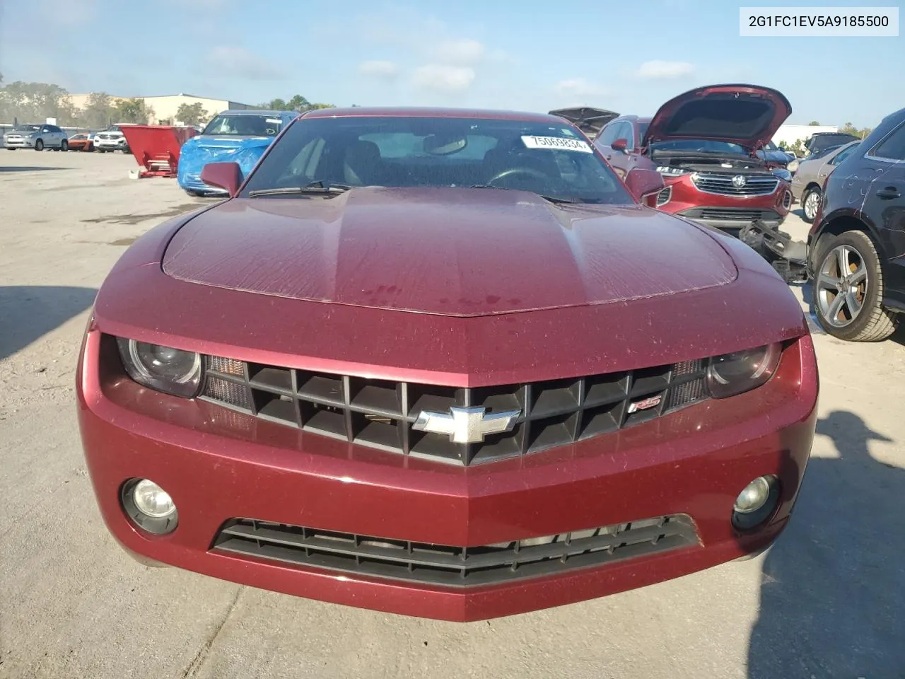 2010 Chevrolet Camaro Lt VIN: 2G1FC1EV5A9185500 Lot: 75069834