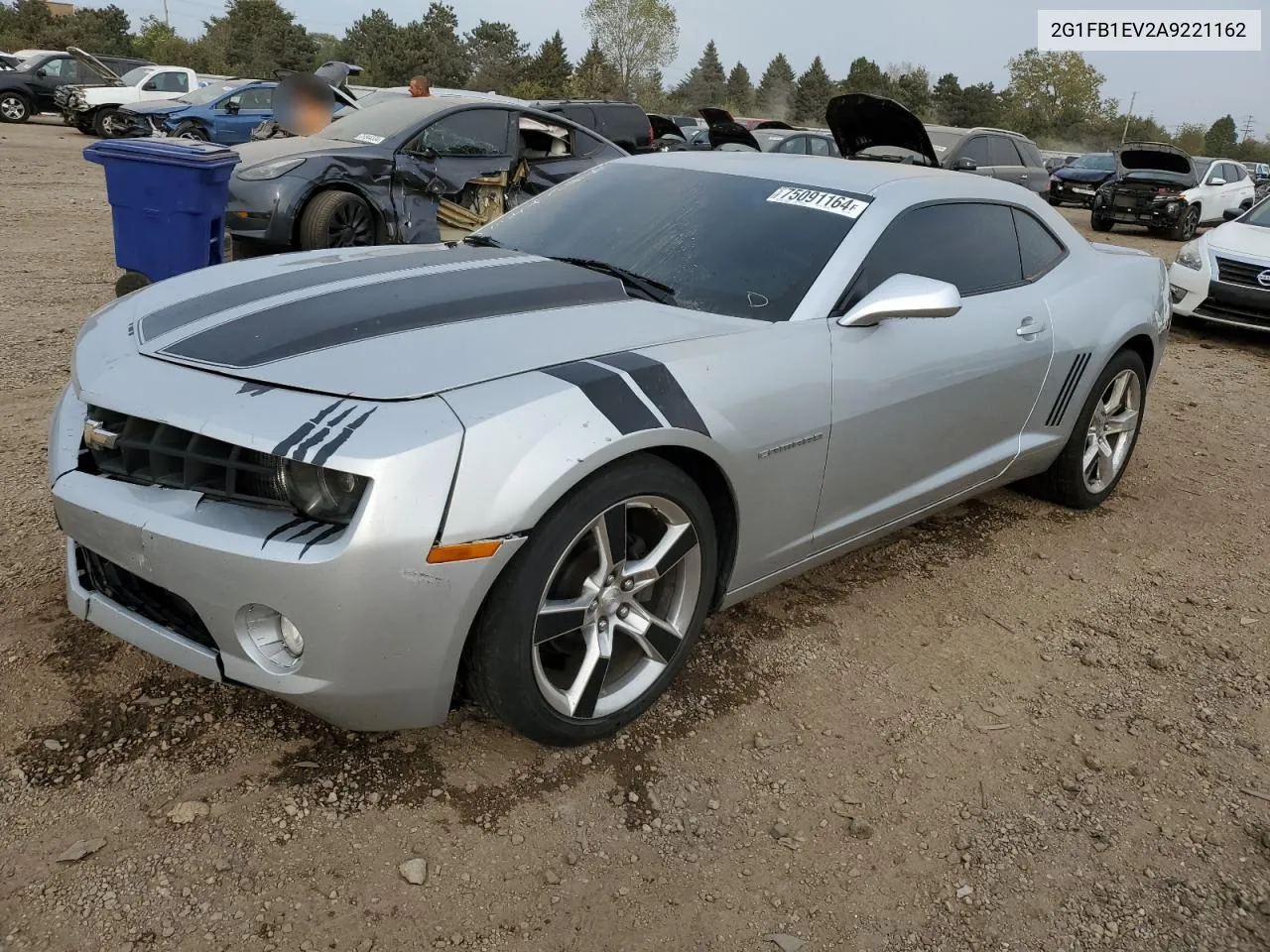 2010 Chevrolet Camaro Lt VIN: 2G1FB1EV2A9221162 Lot: 75091164