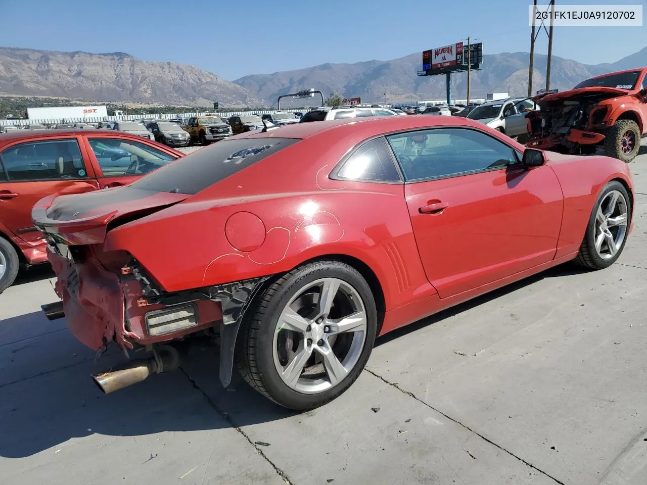 2G1FK1EJ0A9120702 2010 Chevrolet Camaro Ss