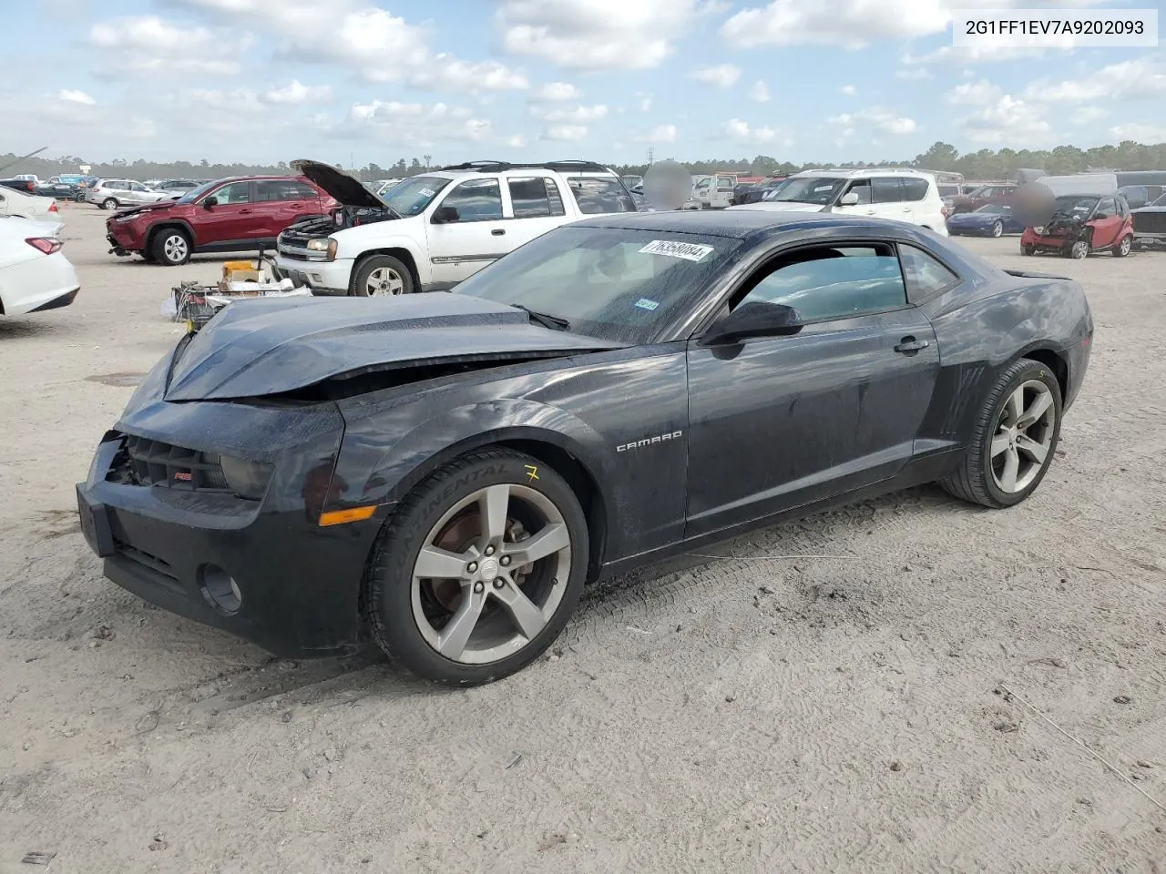 2010 Chevrolet Camaro Lt VIN: 2G1FF1EV7A9202093 Lot: 76358084