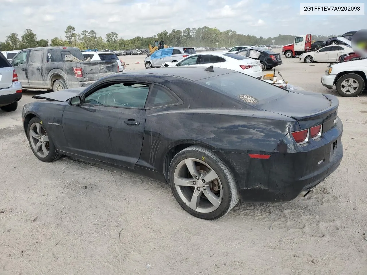 2010 Chevrolet Camaro Lt VIN: 2G1FF1EV7A9202093 Lot: 76358084