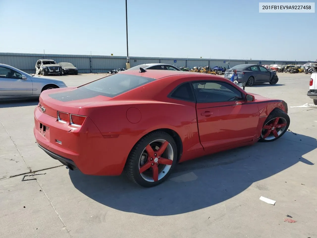 2010 Chevrolet Camaro Lt VIN: 2G1FB1EV9A9227458 Lot: 76410314