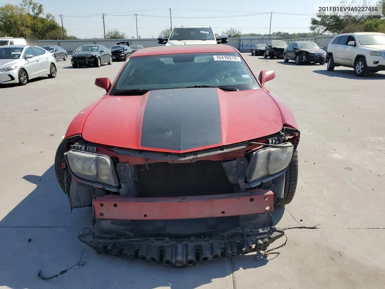 2010 Chevrolet Camaro Lt VIN: 2G1FB1EV9A9227458 Lot: 76410314