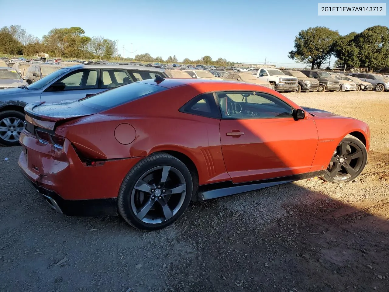 2010 Chevrolet Camaro Ss VIN: 2G1FT1EW7A9143712 Lot: 76587734