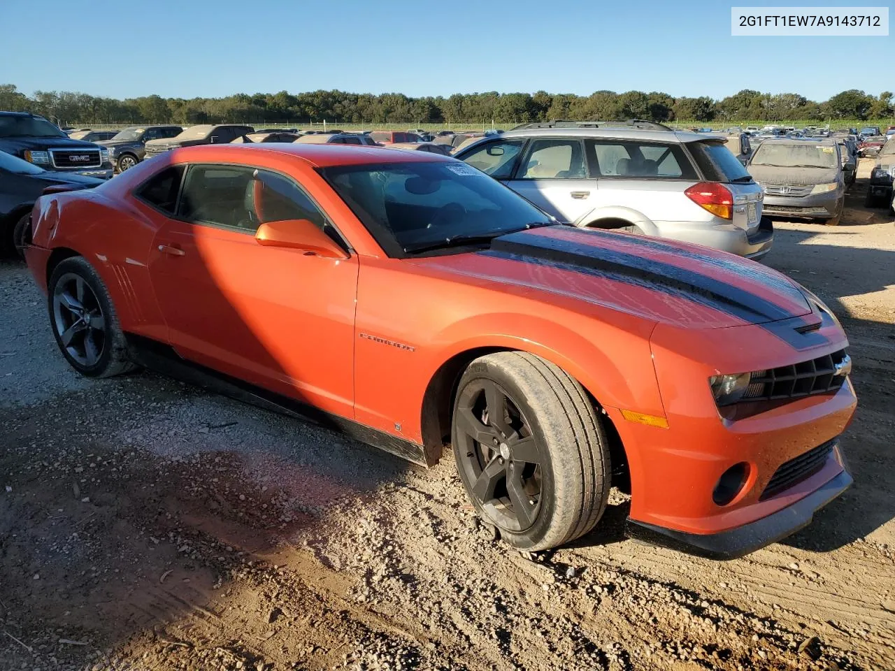 2010 Chevrolet Camaro Ss VIN: 2G1FT1EW7A9143712 Lot: 76587734