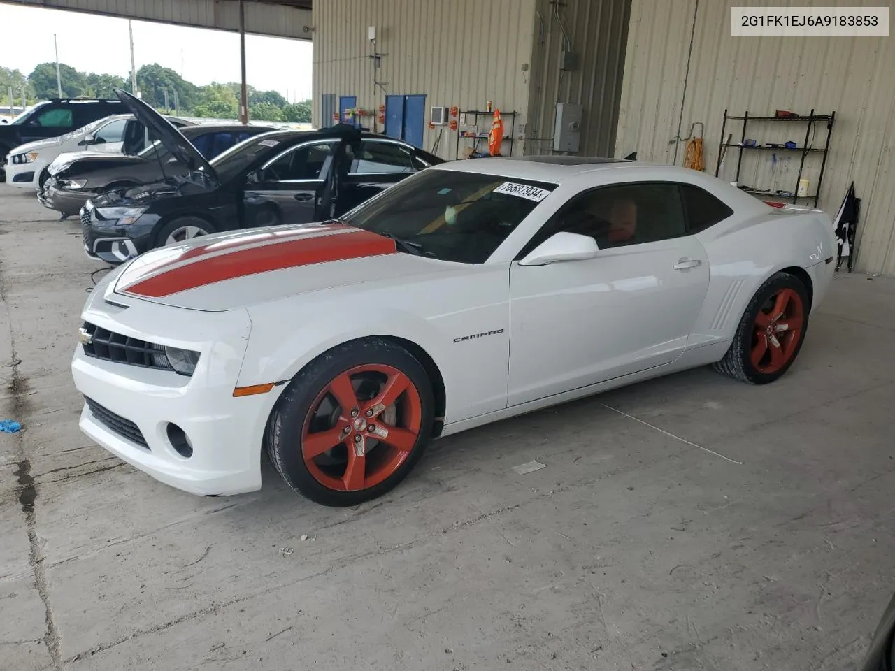 2010 Chevrolet Camaro Ss VIN: 2G1FK1EJ6A9183853 Lot: 76587934