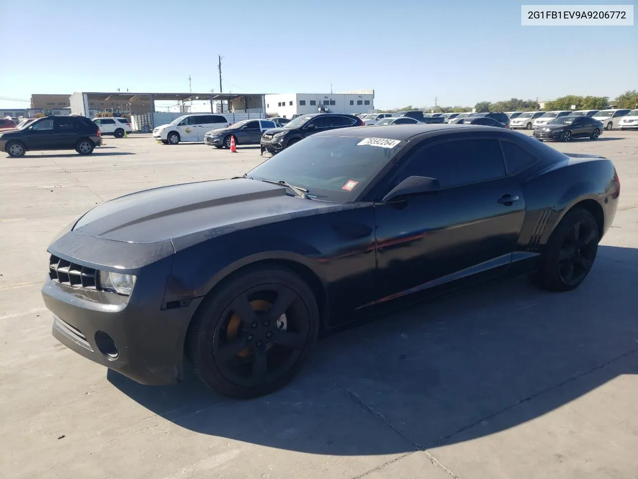 2010 Chevrolet Camaro Lt VIN: 2G1FB1EV9A9206772 Lot: 76592264