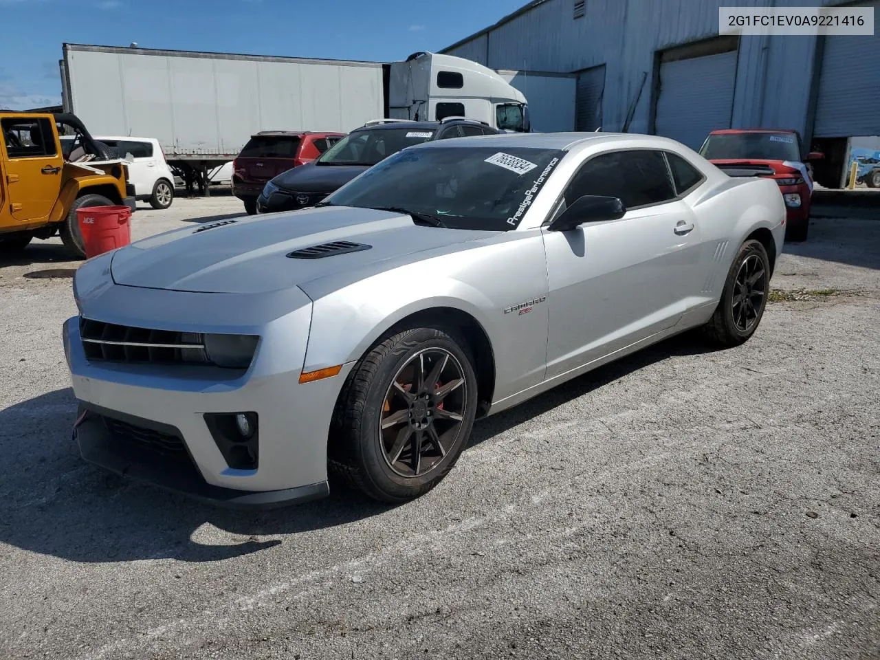 2010 Chevrolet Camaro Lt VIN: 2G1FC1EV0A9221416 Lot: 76638834