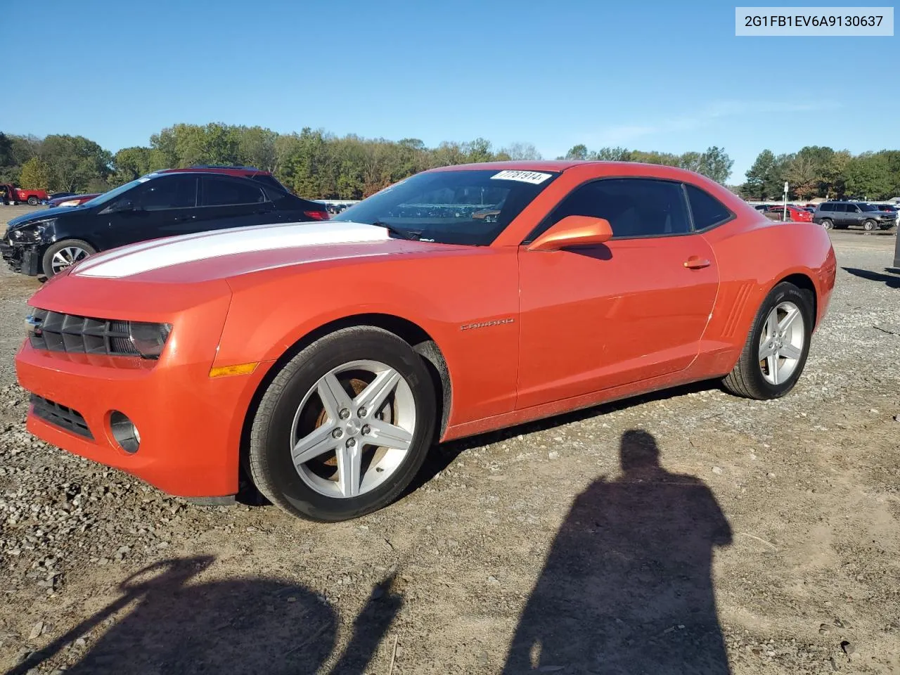 2010 Chevrolet Camaro Lt VIN: 2G1FB1EV6A9130637 Lot: 77781914