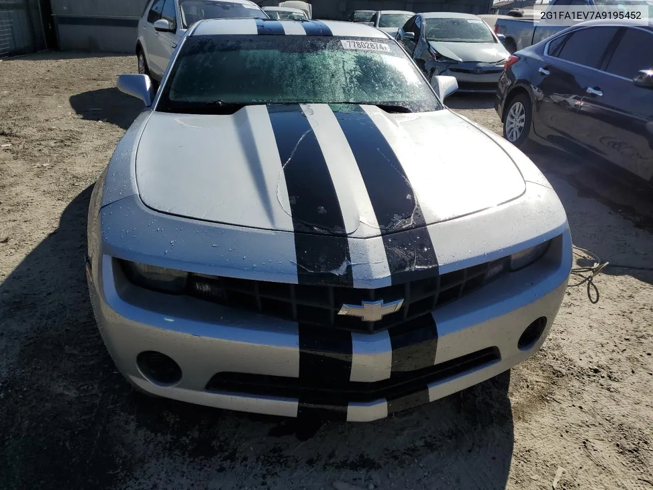 2010 Chevrolet Camaro Ls VIN: 2G1FA1EV7A9195452 Lot: 77802874