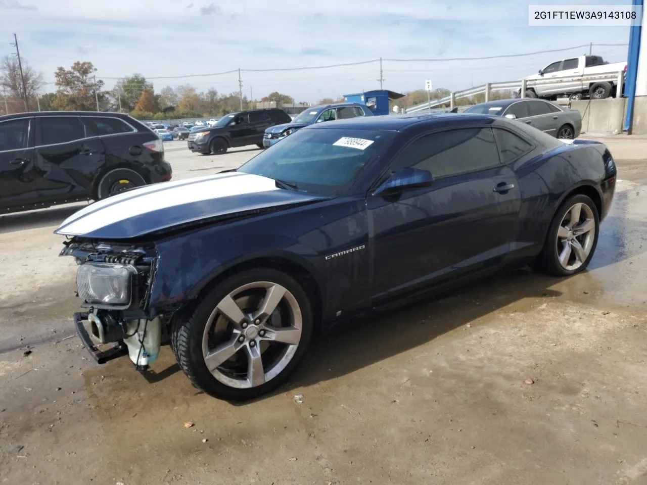 2010 Chevrolet Camaro Ss VIN: 2G1FT1EW3A9143108 Lot: 77988944