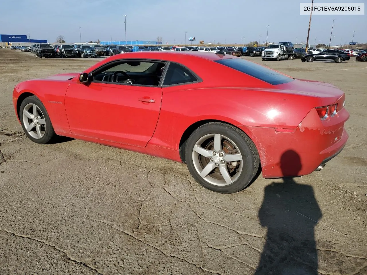 2010 Chevrolet Camaro Lt VIN: 2G1FC1EV6A9206015 Lot: 78386074