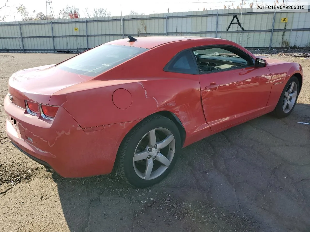 2010 Chevrolet Camaro Lt VIN: 2G1FC1EV6A9206015 Lot: 78386074