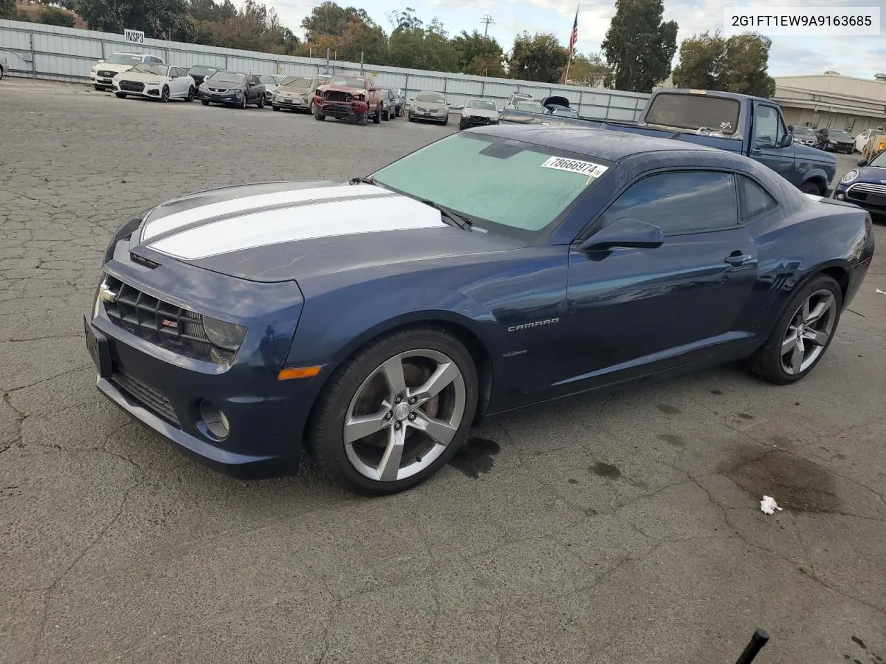 2010 Chevrolet Camaro Ss VIN: 2G1FT1EW9A9163685 Lot: 78666974