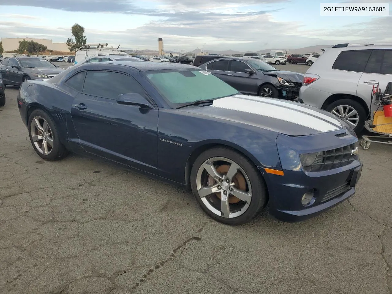 2010 Chevrolet Camaro Ss VIN: 2G1FT1EW9A9163685 Lot: 78666974