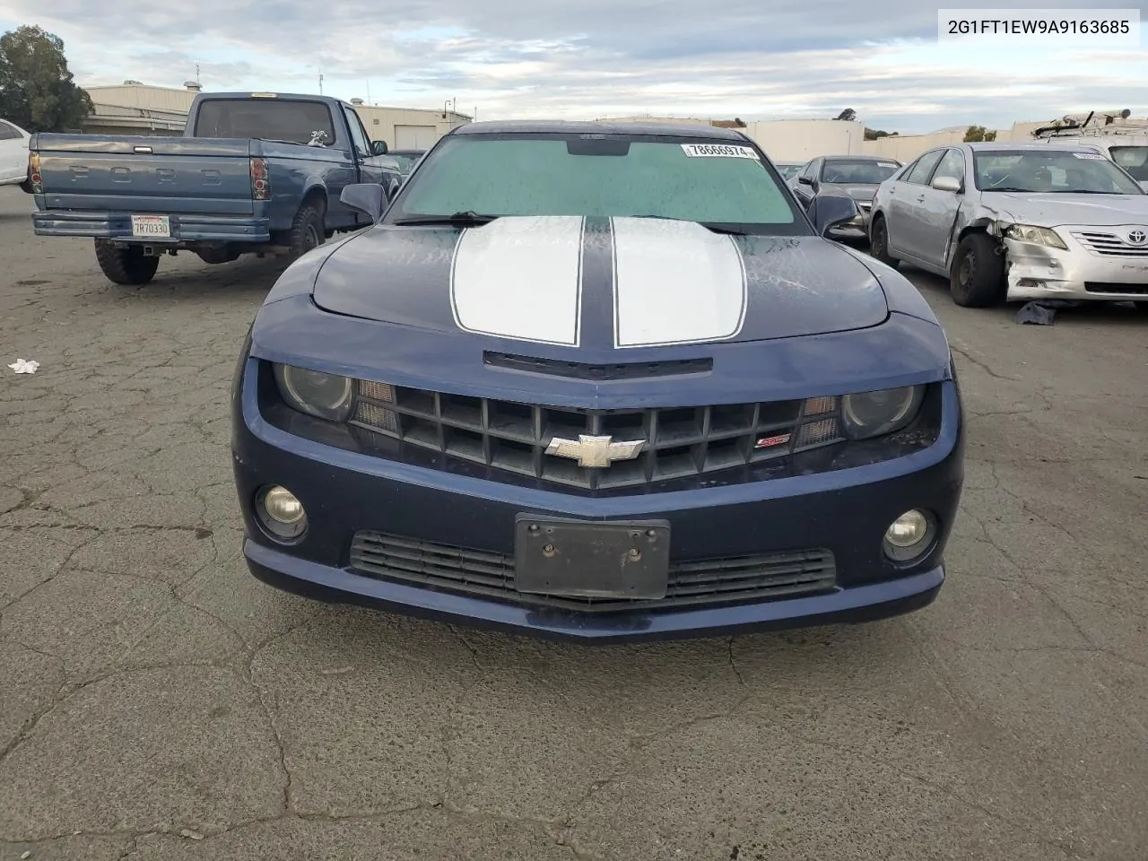 2010 Chevrolet Camaro Ss VIN: 2G1FT1EW9A9163685 Lot: 78666974