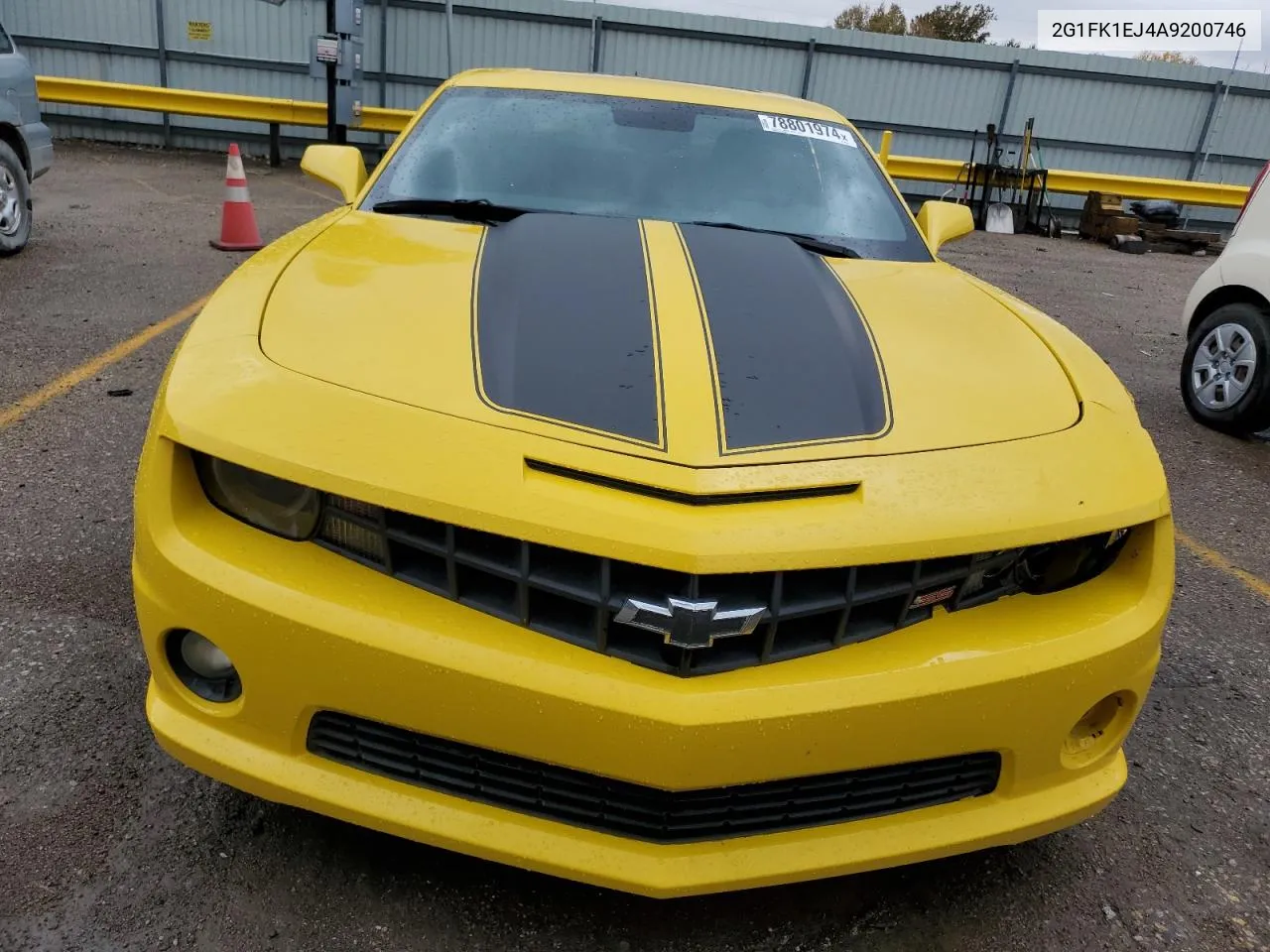 2010 Chevrolet Camaro Ss VIN: 2G1FK1EJ4A9200746 Lot: 78801974