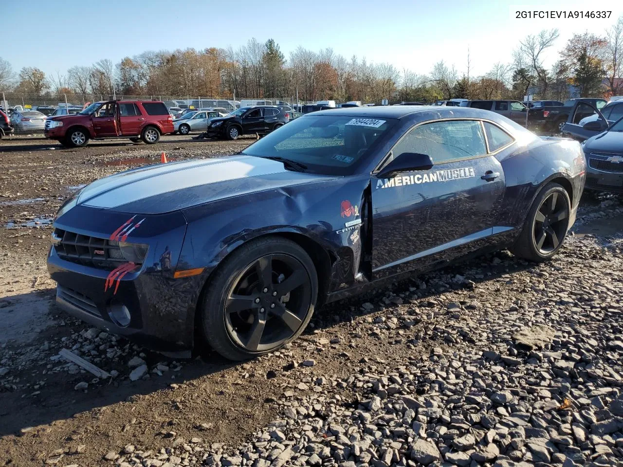 2010 Chevrolet Camaro Lt VIN: 2G1FC1EV1A9146337 Lot: 79944204