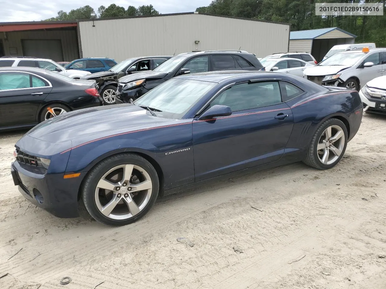 2G1FC1ED2B9150616 2011 Chevrolet Camaro Lt