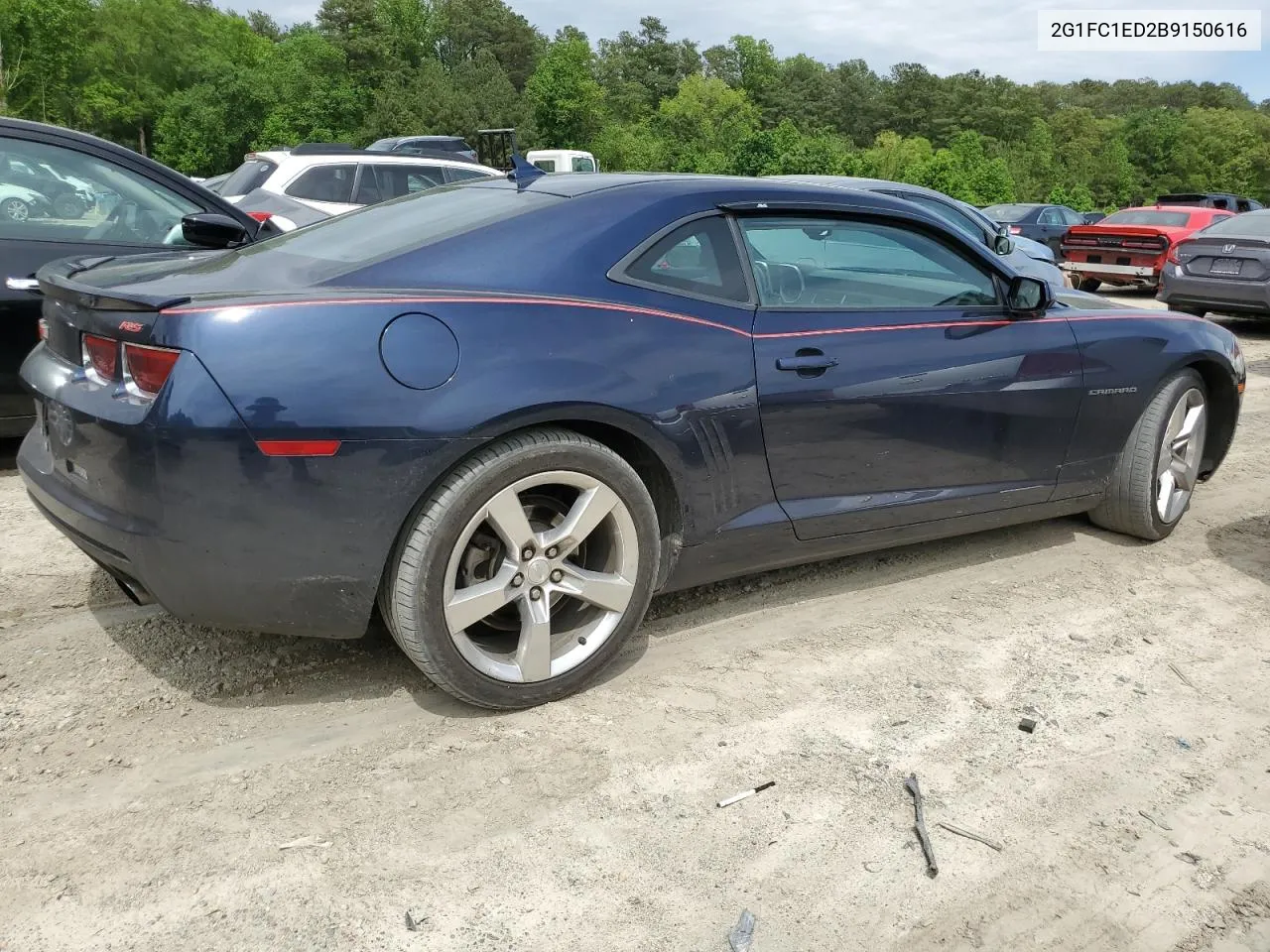 2G1FC1ED2B9150616 2011 Chevrolet Camaro Lt