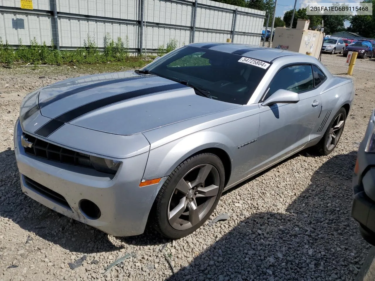 2G1FA1ED6B9115468 2011 Chevrolet Camaro Ls