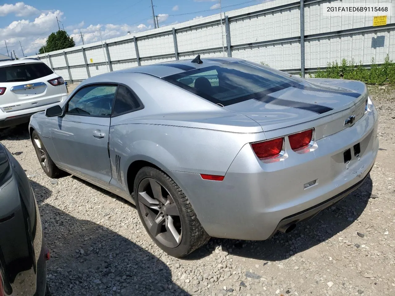 2011 Chevrolet Camaro Ls VIN: 2G1FA1ED6B9115468 Lot: 54725804