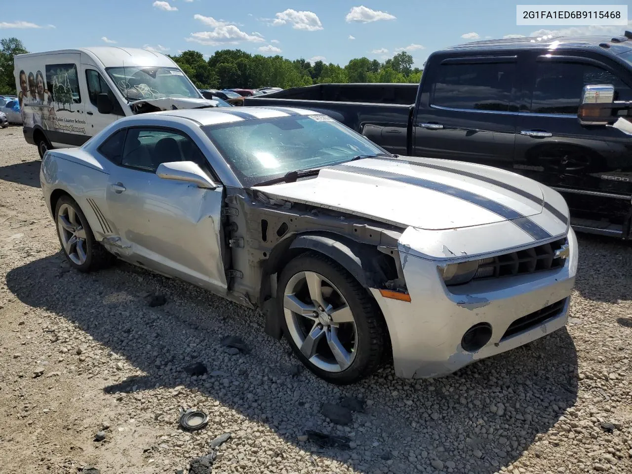 2011 Chevrolet Camaro Ls VIN: 2G1FA1ED6B9115468 Lot: 54725804