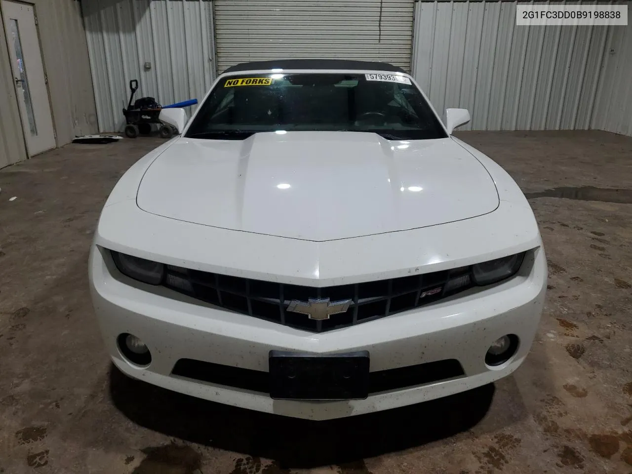 2011 Chevrolet Camaro Lt VIN: 2G1FC3DD0B9198838 Lot: 57939304