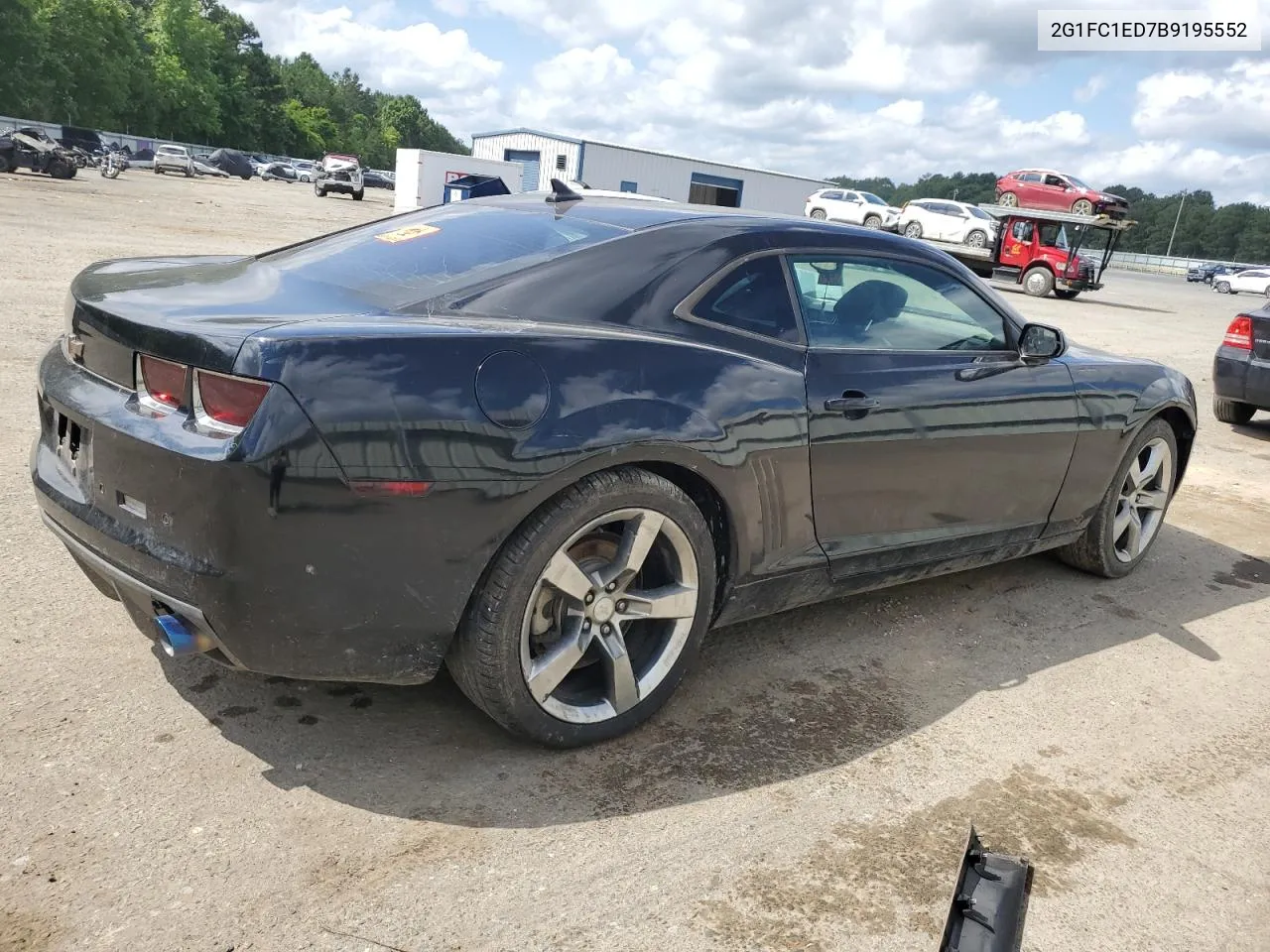 2011 Chevrolet Camaro Lt VIN: 2G1FC1ED7B9195552 Lot: 59333434